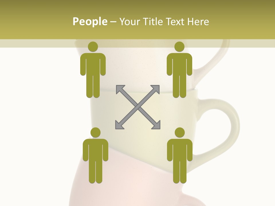 Tableware Vibrant Color Drinks PowerPoint Template