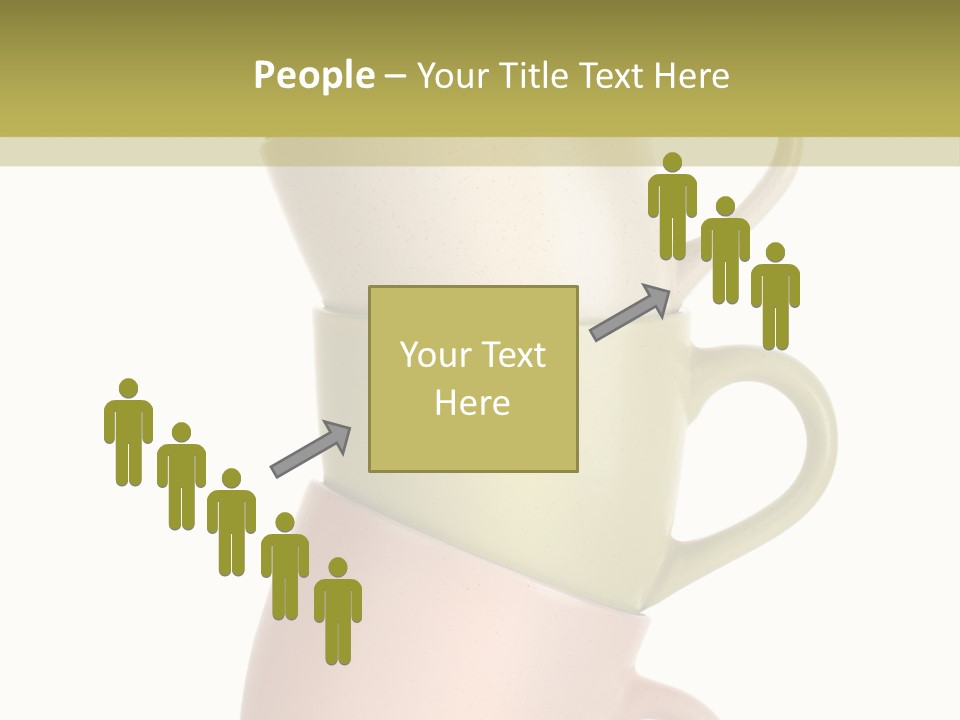 Tableware Vibrant Color Drinks PowerPoint Template