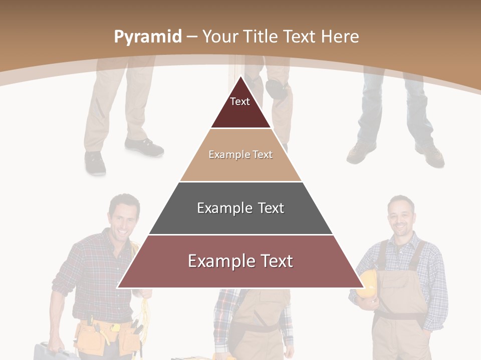 Building Group White PowerPoint Template