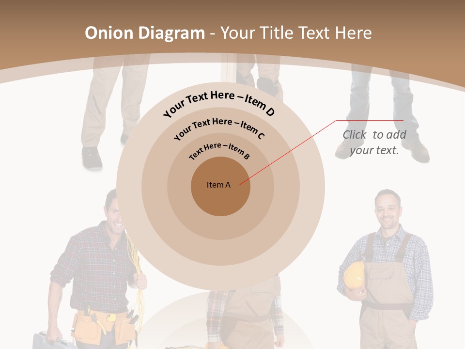 Building Group White PowerPoint Template