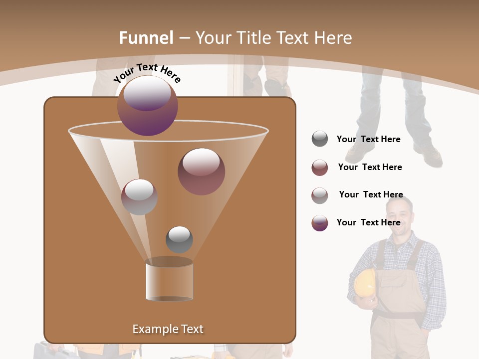 Building Group White PowerPoint Template