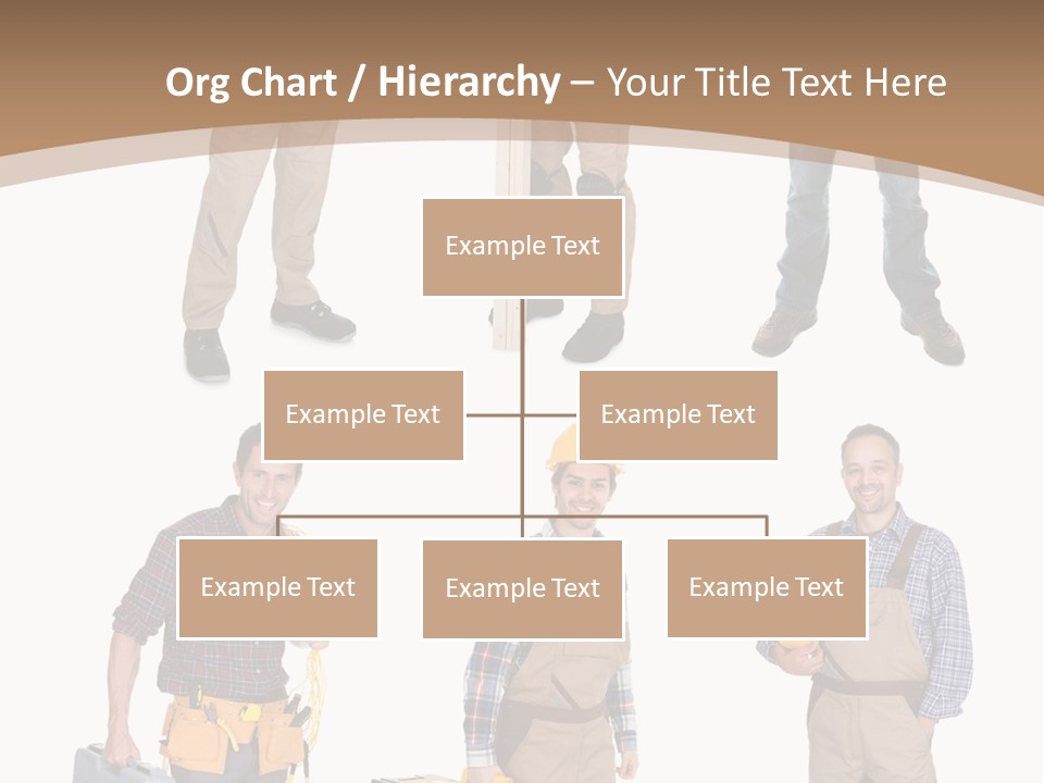 Building Group White PowerPoint Template