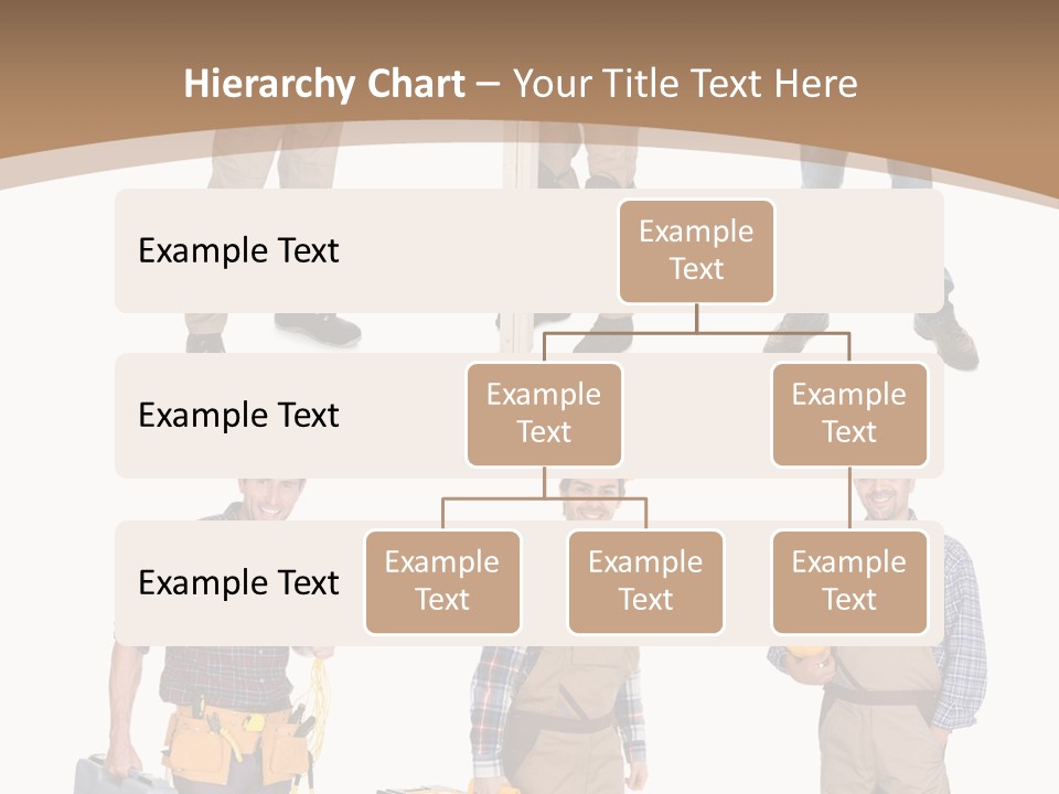 Building Group White PowerPoint Template