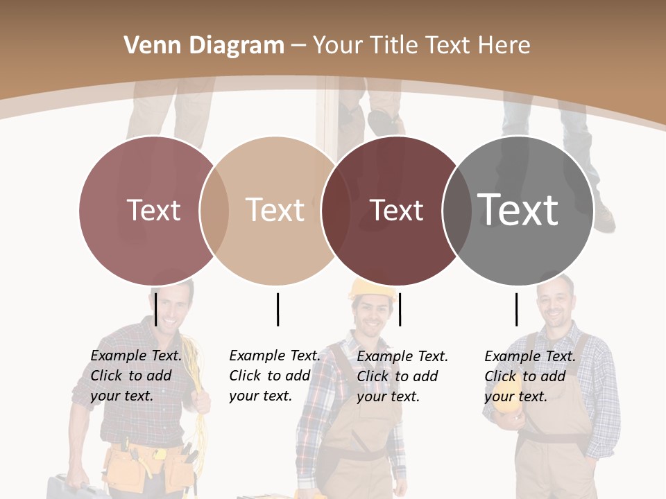 Building Group White PowerPoint Template