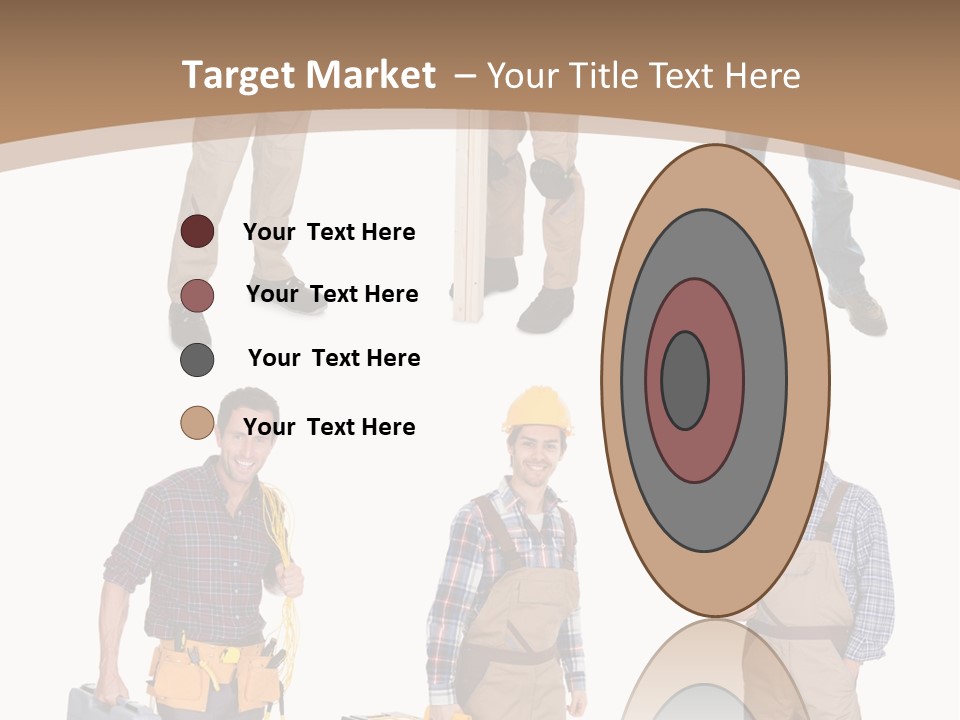 Building Group White PowerPoint Template