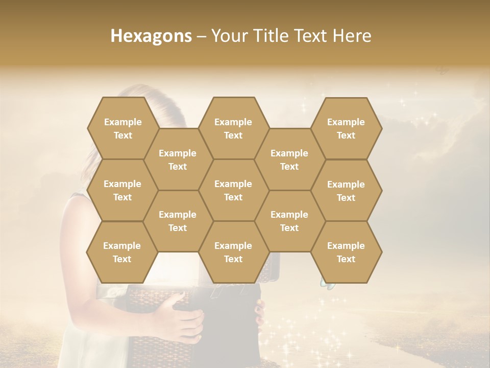 River Happiness Night PowerPoint Template