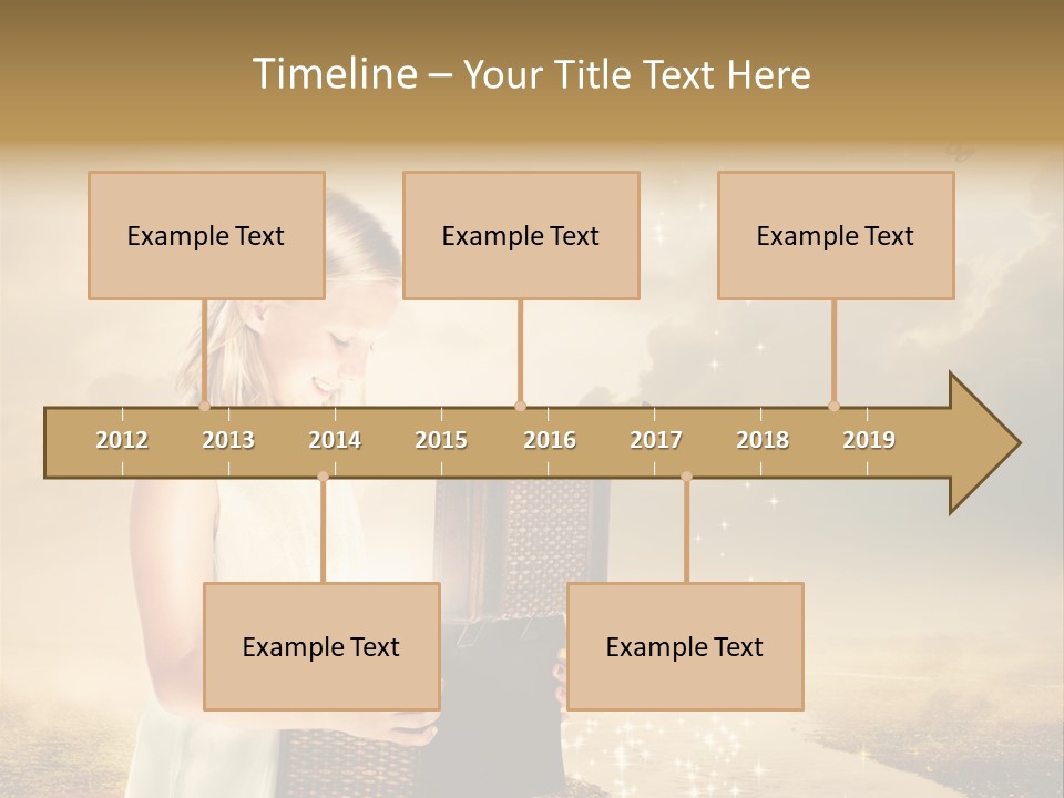 River Happiness Night PowerPoint Template