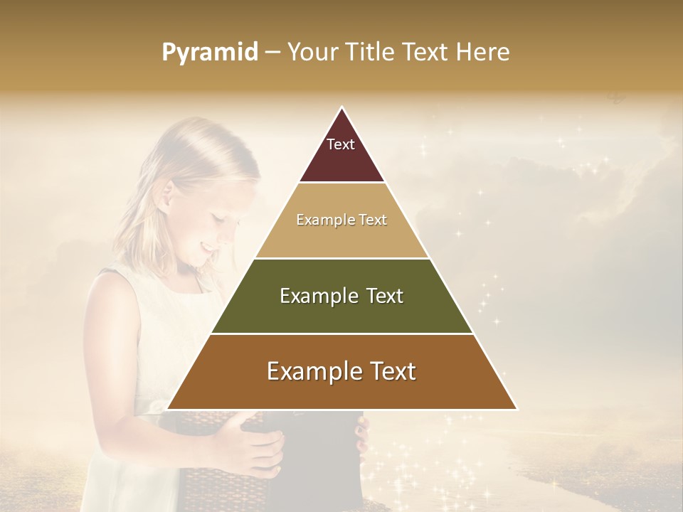 River Happiness Night PowerPoint Template