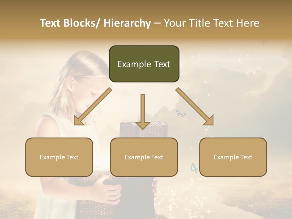 River Happiness Night PowerPoint Template