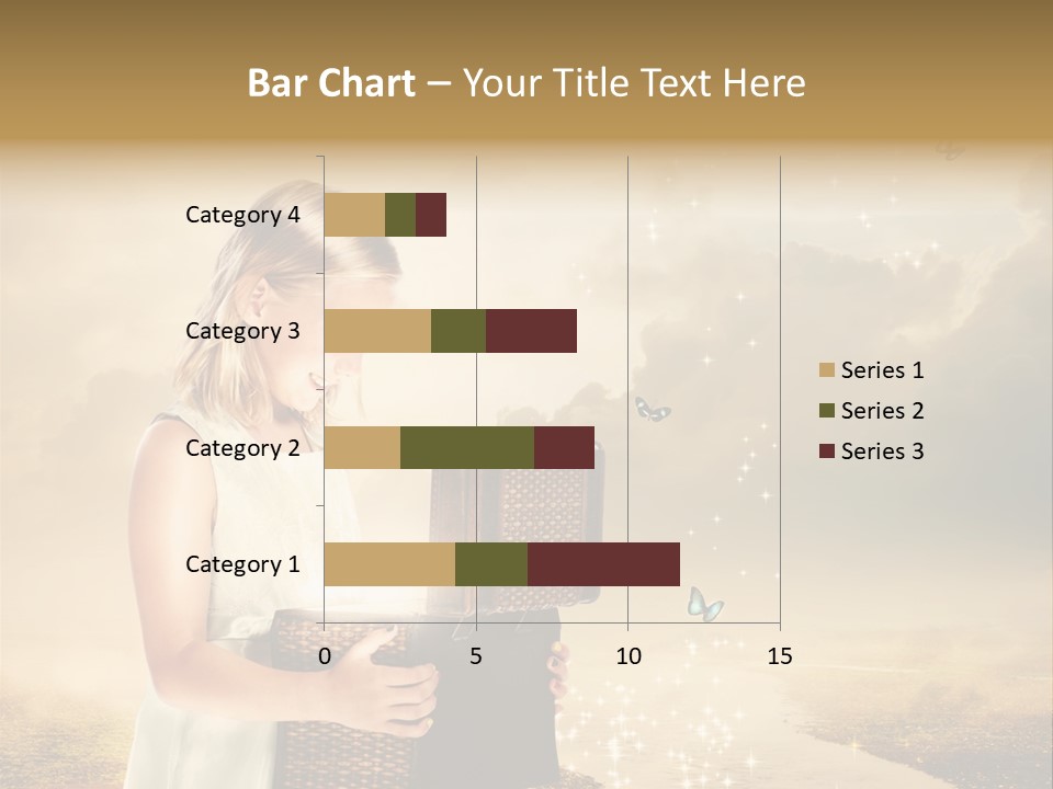 River Happiness Night PowerPoint Template