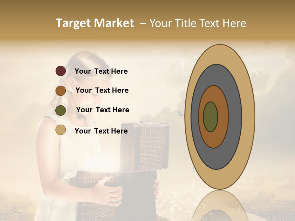 River Happiness Night PowerPoint Template