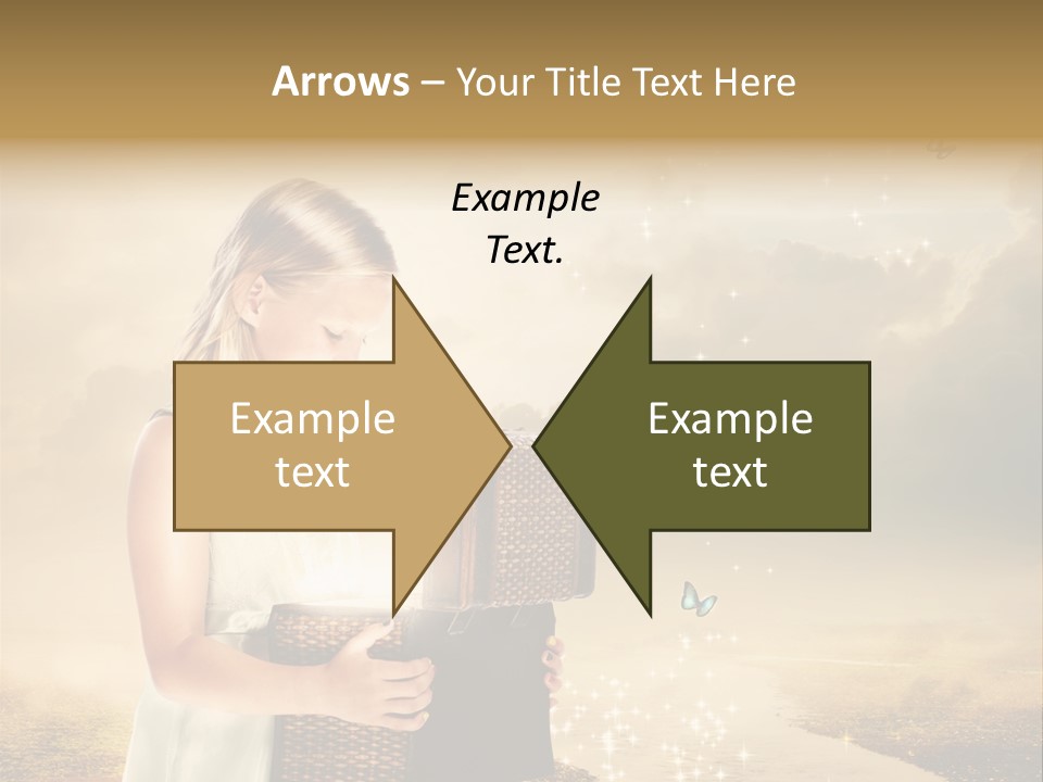 River Happiness Night PowerPoint Template