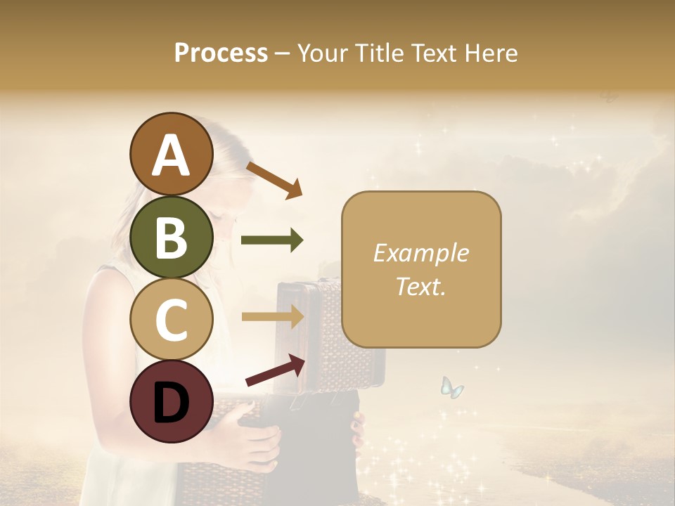 River Happiness Night PowerPoint Template