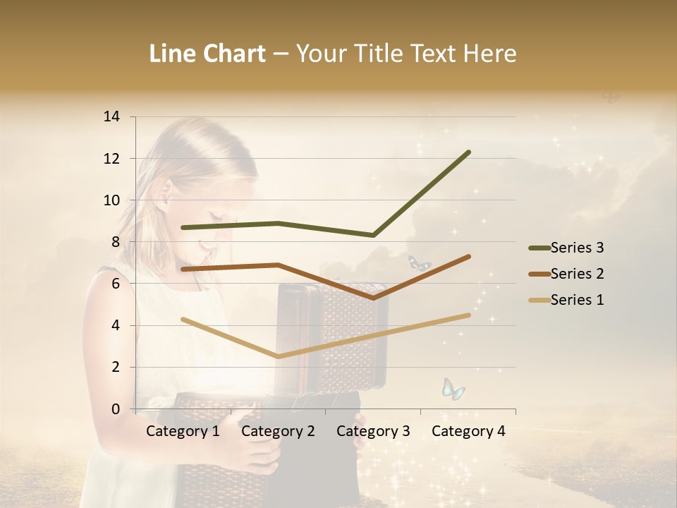 River Happiness Night PowerPoint Template