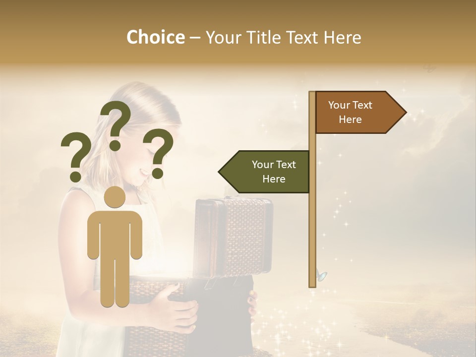 River Happiness Night PowerPoint Template