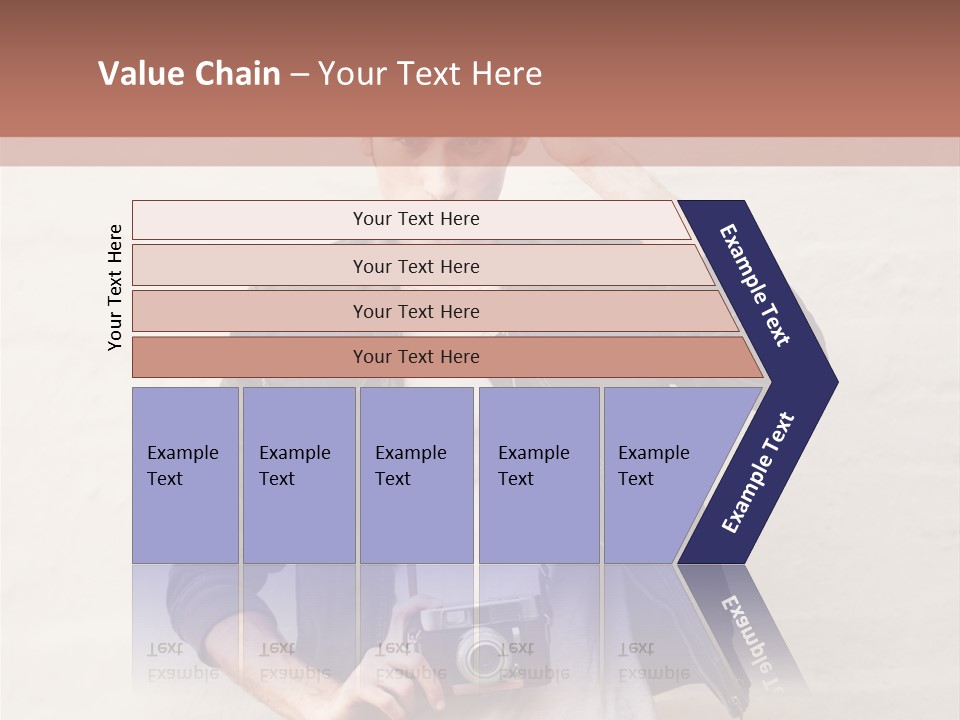 Trendsetter Standing Portrait PowerPoint Template