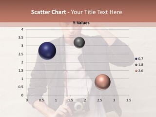 Trendsetter Standing Portrait PowerPoint Template