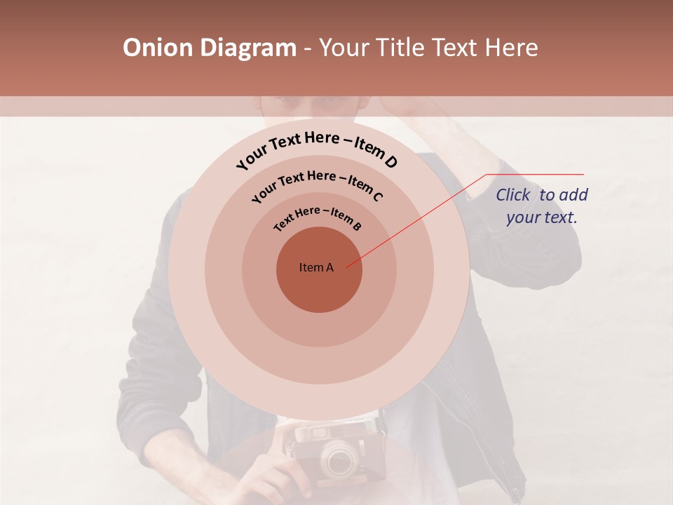 Trendsetter Standing Portrait PowerPoint Template