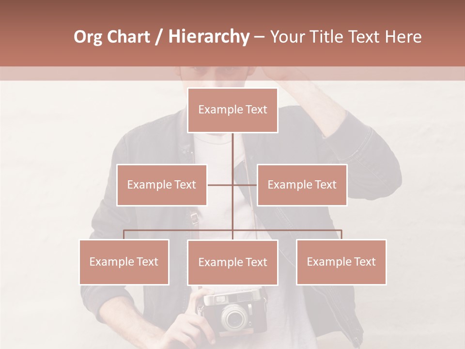Trendsetter Standing Portrait PowerPoint Template