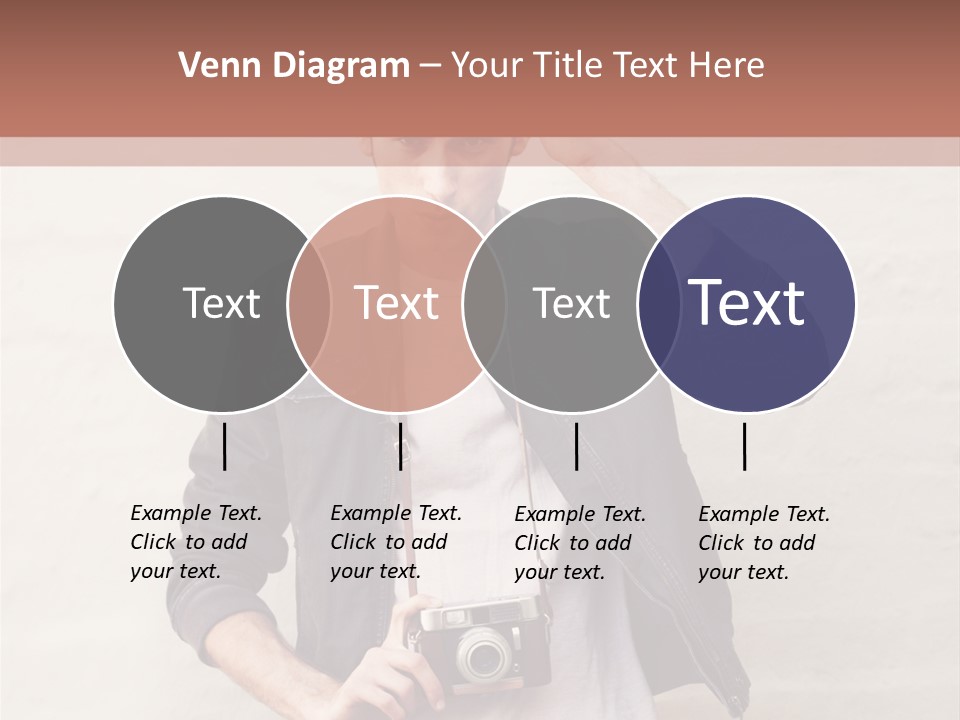 Trendsetter Standing Portrait PowerPoint Template