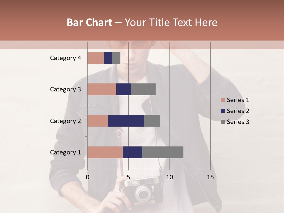 Trendsetter Standing Portrait PowerPoint Template