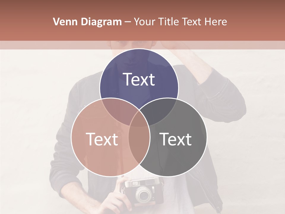 Trendsetter Standing Portrait PowerPoint Template