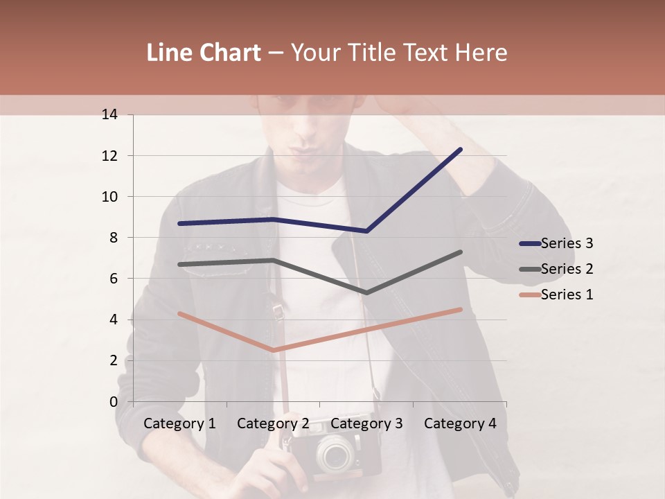 Trendsetter Standing Portrait PowerPoint Template