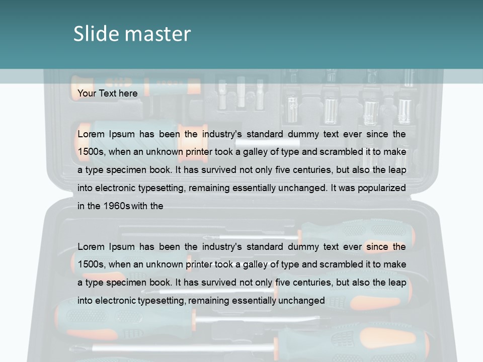 Hardware Open Shiny PowerPoint Template