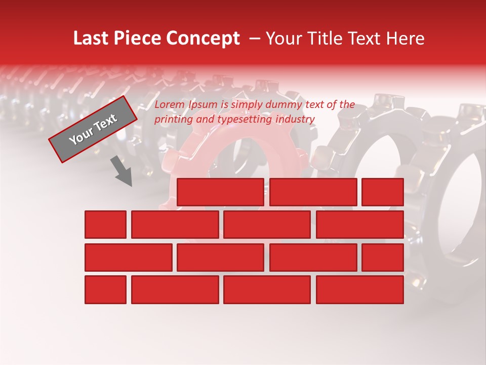 Technology Part Community PowerPoint Template
