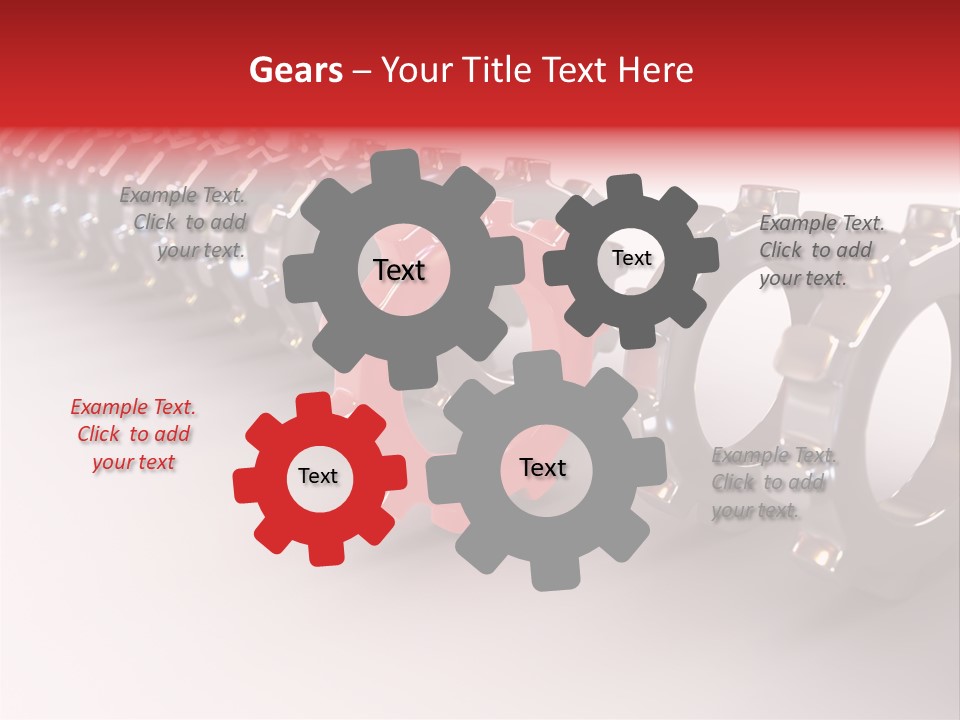 Technology Part Community PowerPoint Template