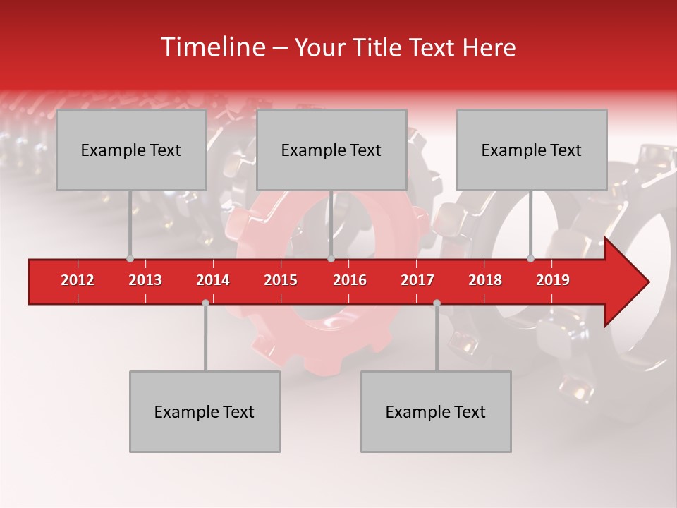 Technology Part Community PowerPoint Template