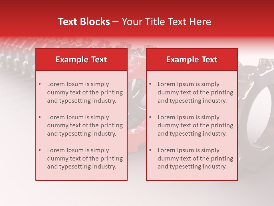 Technology Part Community PowerPoint Template