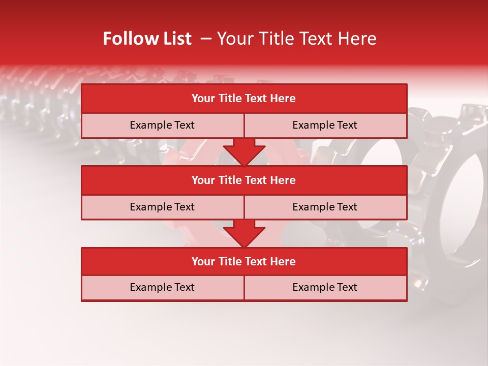 Technology Part Community PowerPoint Template