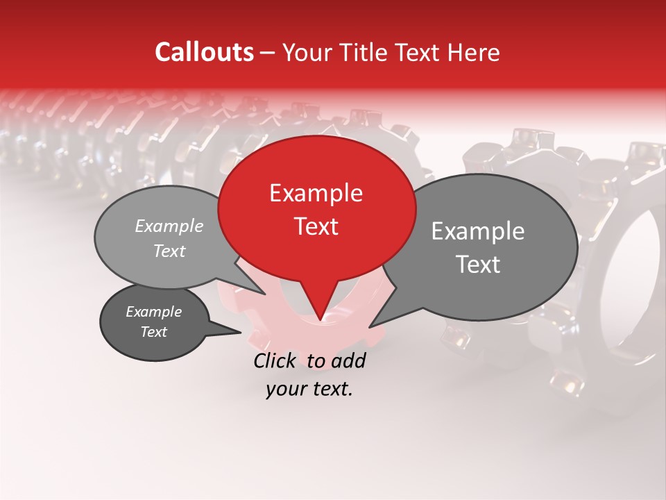 Technology Part Community PowerPoint Template
