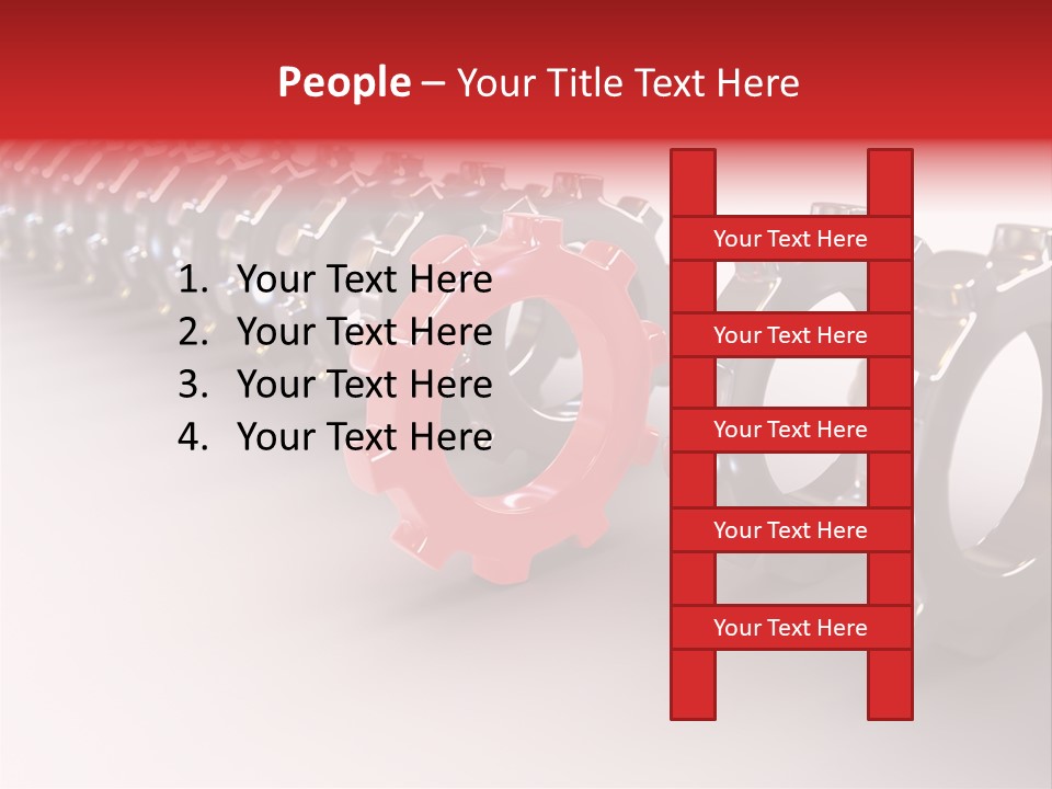 Technology Part Community PowerPoint Template