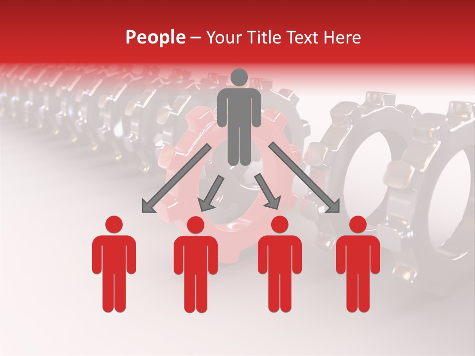 Technology Part Community PowerPoint Template