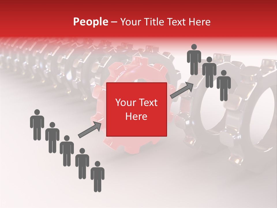 Technology Part Community PowerPoint Template