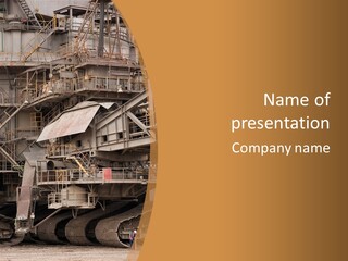 Industry Engine Machine PowerPoint Template