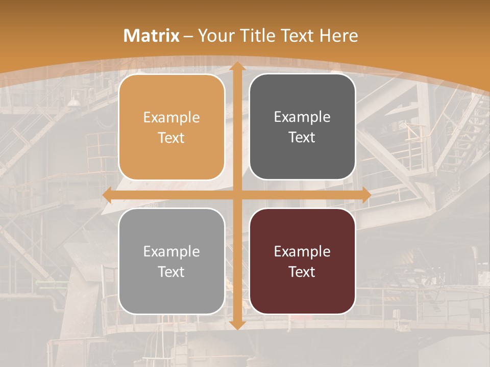 Industry Engine Machine PowerPoint Template