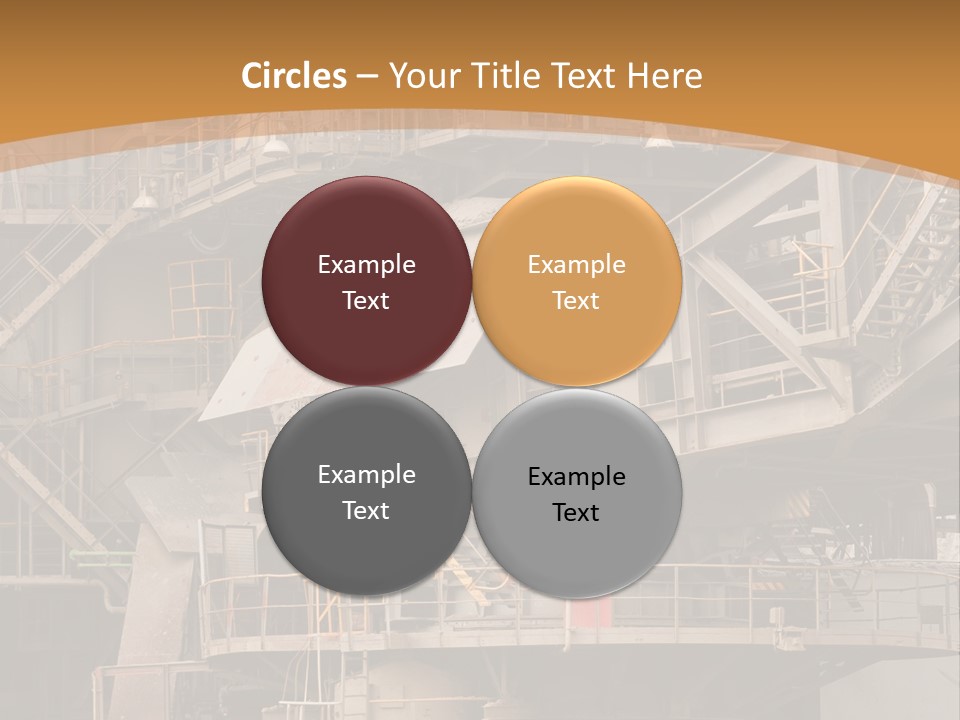 Industry Engine Machine PowerPoint Template