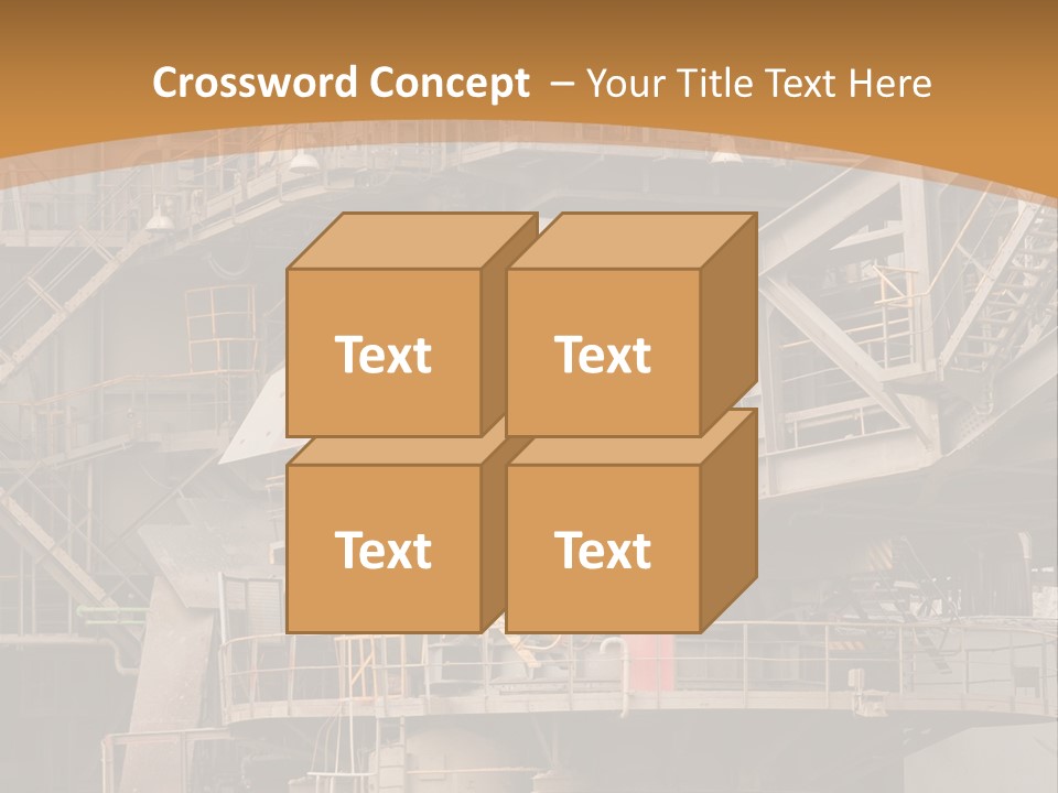 Industry Engine Machine PowerPoint Template