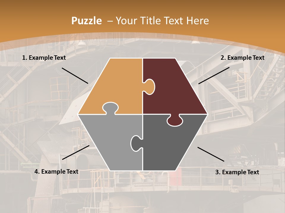 Industry Engine Machine PowerPoint Template