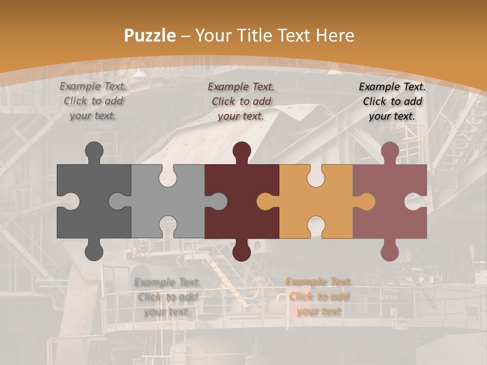 Industry Engine Machine PowerPoint Template