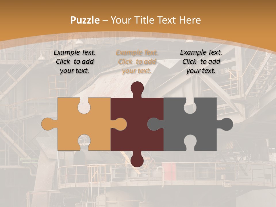 Industry Engine Machine PowerPoint Template