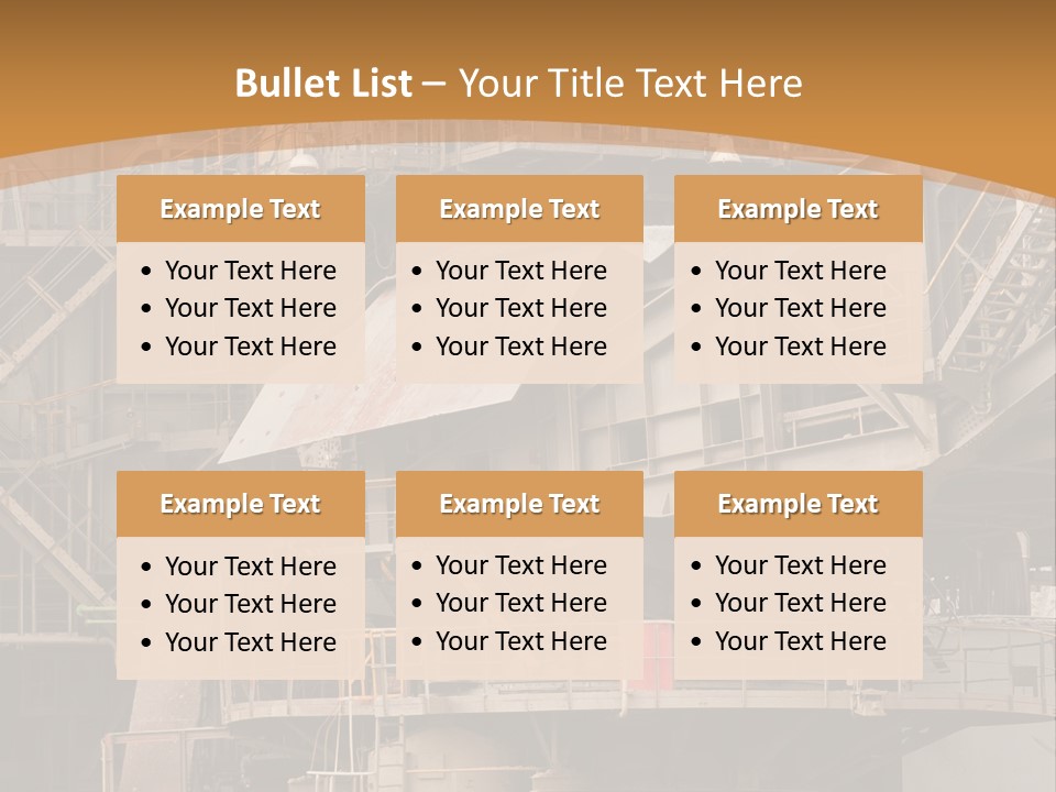 Industry Engine Machine PowerPoint Template