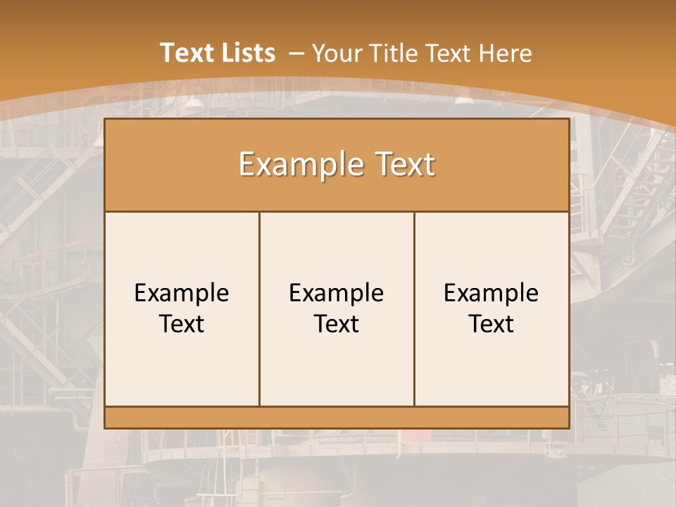 Industry Engine Machine PowerPoint Template