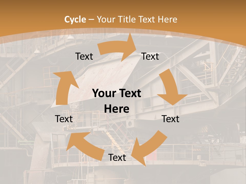 Industry Engine Machine PowerPoint Template