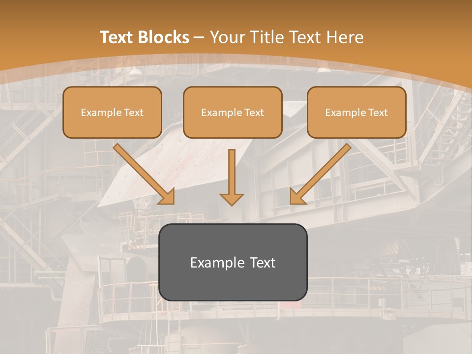 Industry Engine Machine PowerPoint Template