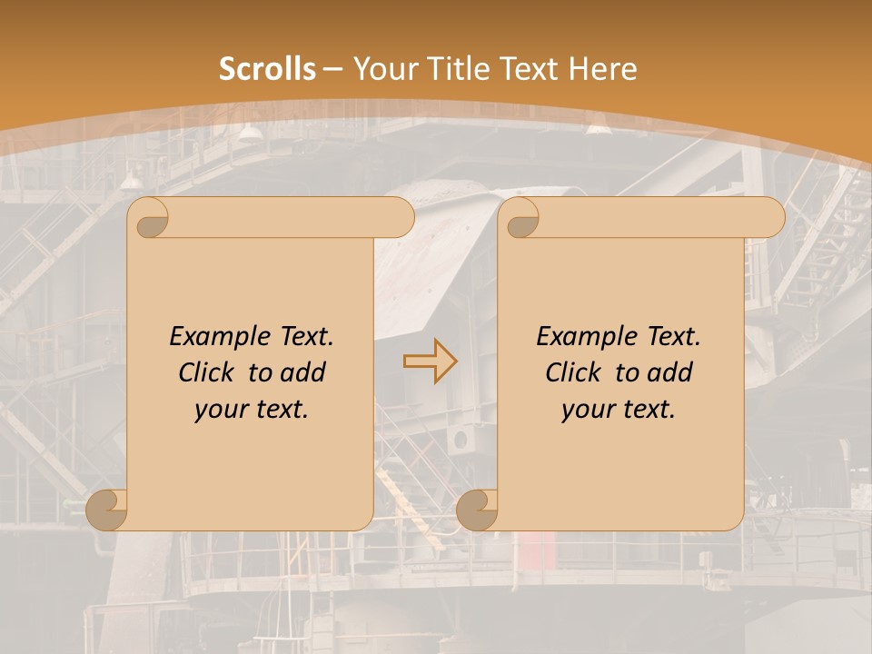Industry Engine Machine PowerPoint Template