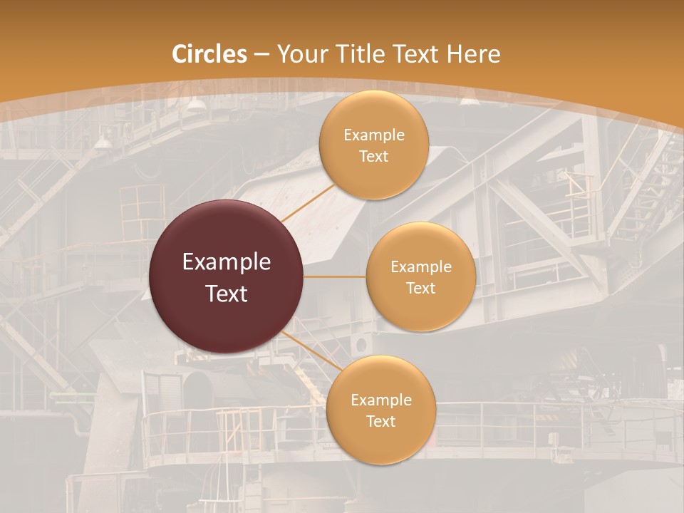 Industry Engine Machine PowerPoint Template